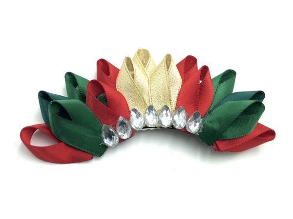 bun fancy - red/forest/gold<br/>clearance (Christmas release 1)