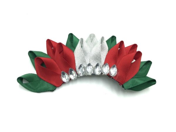 bun fancy - forest/red/silver<br/>clearance (Christmas release 1)
