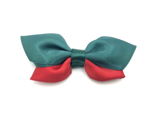 butterfly bow - hunter/red/hunter<br/>clearance (Christmas release 5)